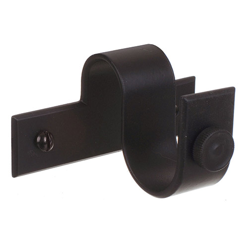 Product List - Jim Lawrence - 25mm Chapel Centre Bracket in Matt Black ...