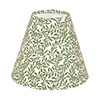 15cm Pendant Empire Shade in Rich Green Spring Leaf