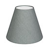 15cm Pendant Empire Shade in Blue Waterford Linen