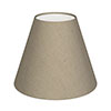 15cm Pendant Empire Shade in Limestone Waterford Linen