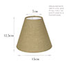 15cm Empire Shade in Sage Waterford Linen