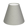 15cm Empire Shade in Soft Grey Waterford Linen