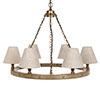 Waterford Pendant Light in Antiqued Brass