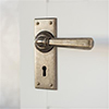 - Jim Lawrence - Pair of Chester Lever Handles with Bristol Keyhole ...