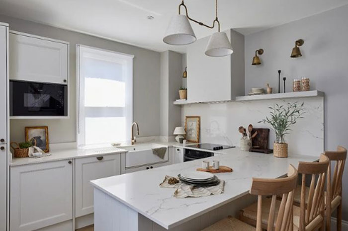 Kitchen with Barchester Pendant