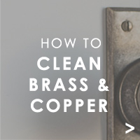 how to clean brass