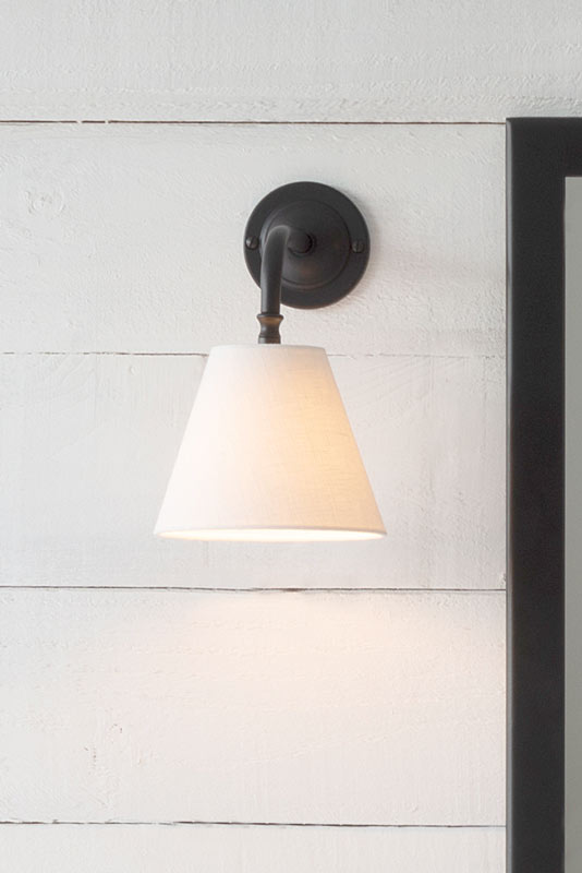 Brooke wall light with pendant empire shade