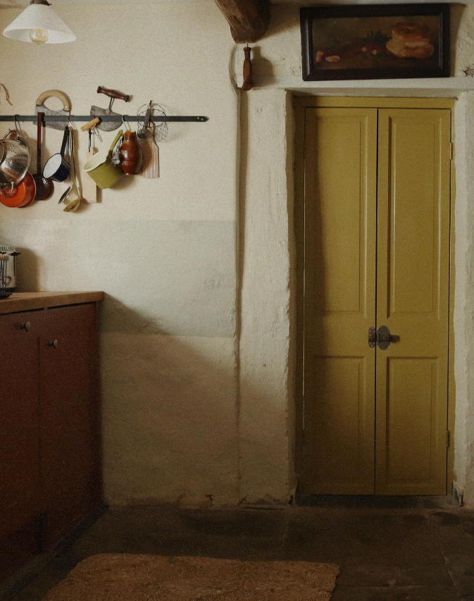 Kitchen colours at The Little Mill