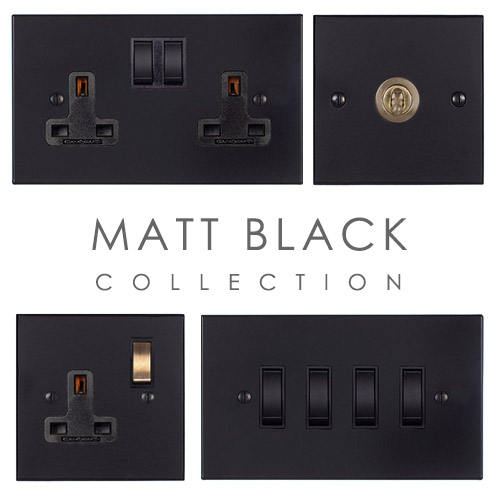  Matt Black Switch Range